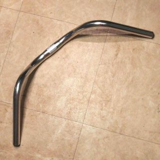 アルミポリッシュ レトロ プロムナード系ハンドル クロスバイク等に 新品未使用(パーツ)