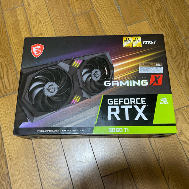 PCパーツmsi RTX 3060ti，coolermaster 750w gold 電源