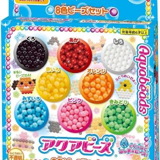 エポック(EPOCH)の【新品】エポック(EPOCH) アクアビーズ 8色ビーズセット(その他)