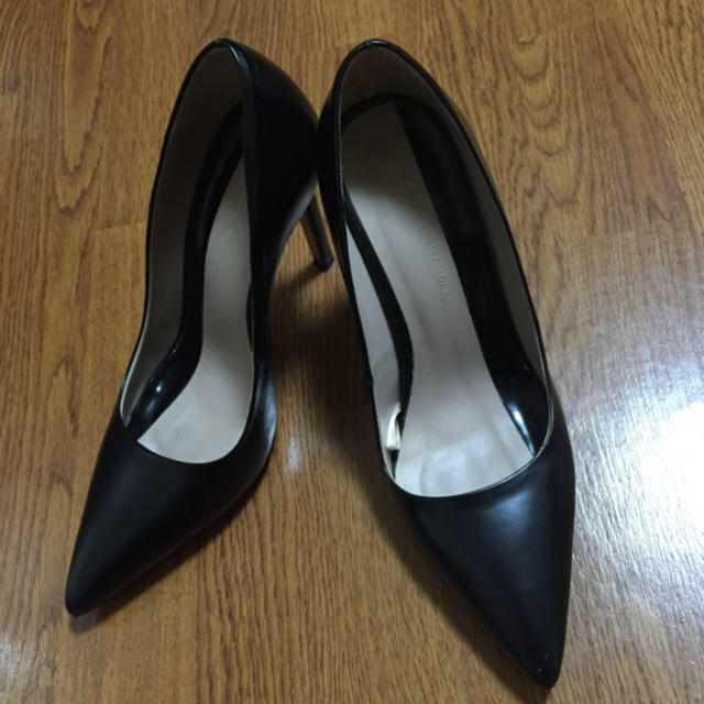 ZARA(ザラ)のZARA♡万能！黒ヒール👠❤️ レディースの靴/シューズ(ハイヒール/パンプス)の商品写真