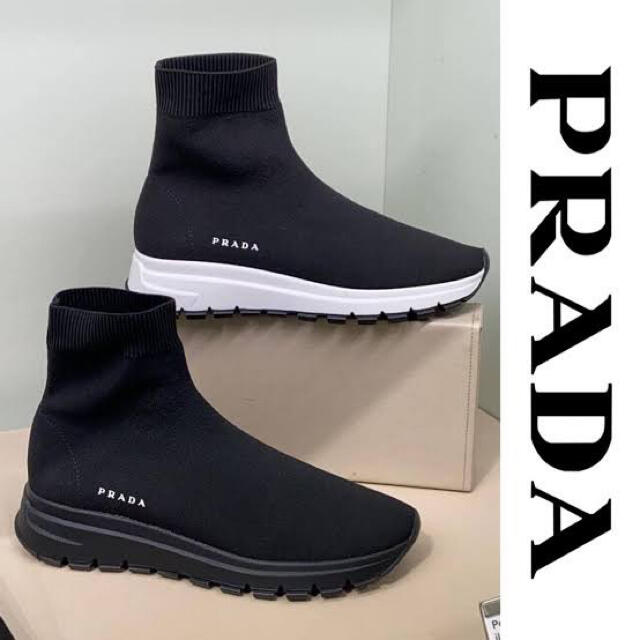 PRADA レディース ソックススニーカー - スニーカー