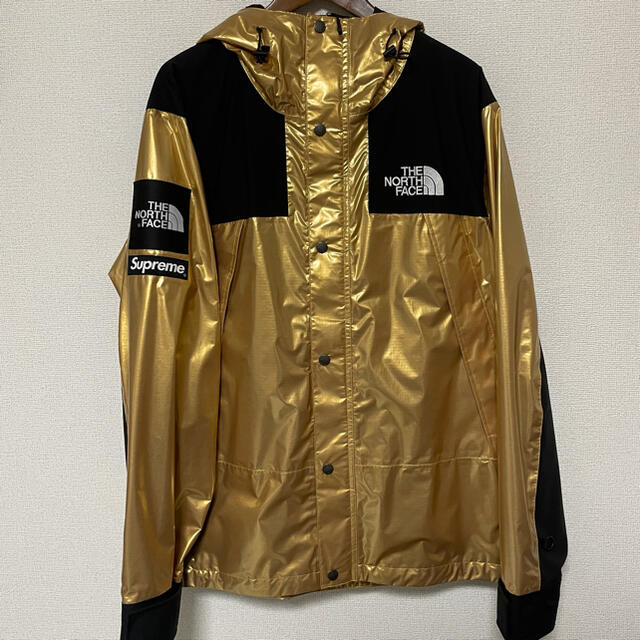 supreme northface mountain jacket gold L