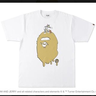 アベイシングエイプ(A BATHING APE)のA BATHING APE×トムとジェリー 限定カラー(Tシャツ/カットソー(半袖/袖なし))