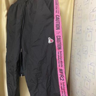 オフホワイト(OFF-WHITE)のFR2 梅 ラインパンツ Sサイズ(ジャージ)