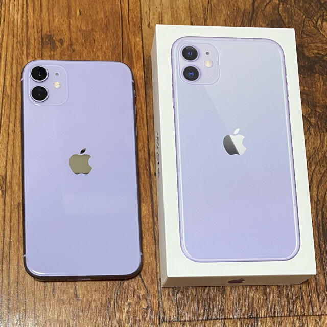 iPhone11 Purple 128 GB SIMフリー