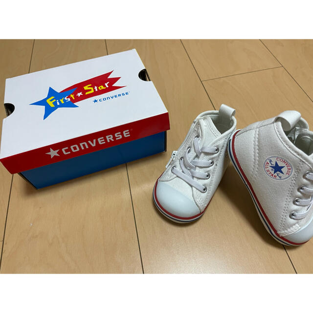 CONVERSE(コンバース)のBABY ALL STAR N Z（ベビー オールスター）ホワイト 12cm キッズ/ベビー/マタニティのベビー靴/シューズ(~14cm)(スニーカー)の商品写真