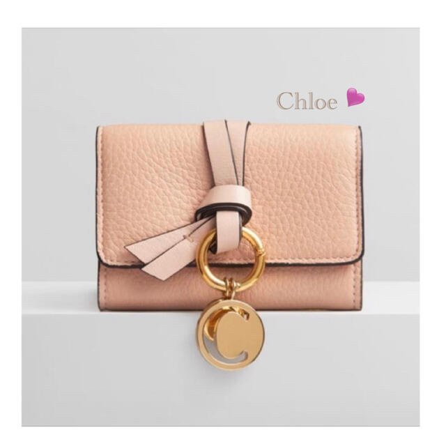 Kさま専用❤︎ Chloe✨三つ折り財布 アルファベット c