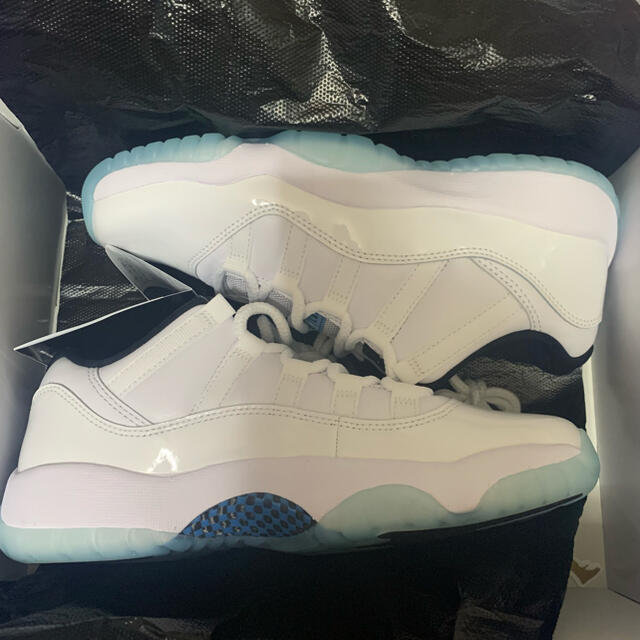 nike gs air jordan 11 low legend blue