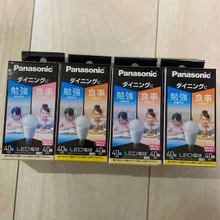 パナソニック(Panasonic)のPanasonic LED電球 4個セット LDA6-G-E17(蛍光灯/電球)