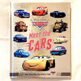 ディズニー(Disney)の【新品】ディズニーピクサー 英語絵本 カーズ大図鑑 車 くるま トイストーリー他(絵本/児童書)