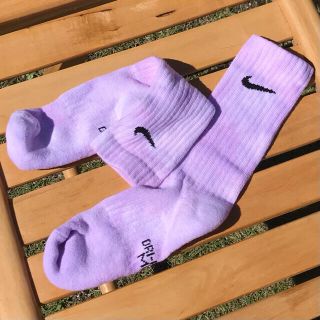 ナイキ(NIKE)のナイキ　タイダイソックス(purple)(ソックス)