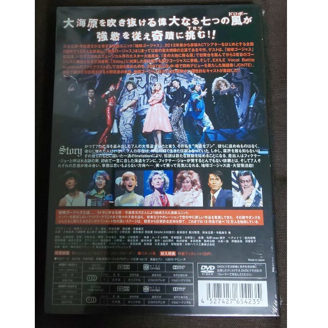 【最終値下！】DVD「地球ゴージャスプロデュース公演Vol.12 海盗セブン」