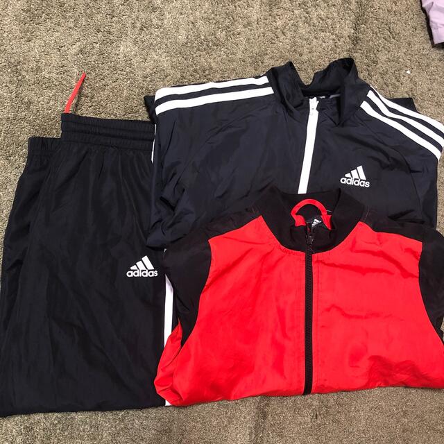 adidas(アディダス)のadidas上下セット130‼️専用 キッズ/ベビー/マタニティのキッズ服男の子用(90cm~)(その他)の商品写真