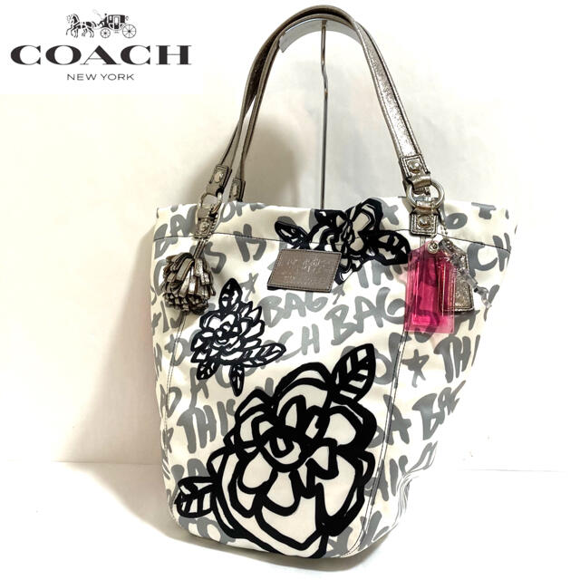 正規品【リバーシブル】COACH トートバッグ