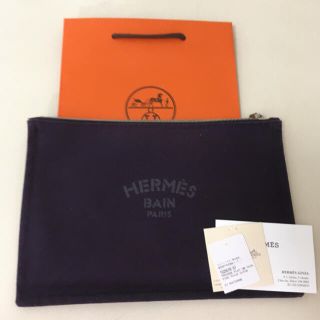 エルメス ネイビー ポーチ(レディース)の通販 88点 | Hermesの ...