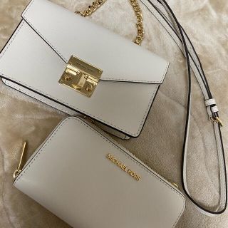 マイケルコース(Michael Kors)のウォレット付きチェーンバック(ショルダーバッグ)