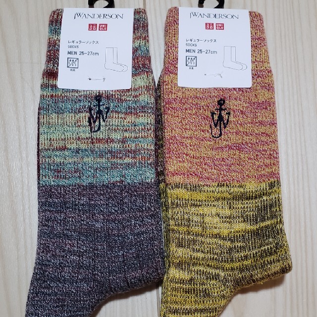 UNIQLO(ユニクロ)のjwandersonとユニクロのコラボ靴下 メンズのレッグウェア(ソックス)の商品写真