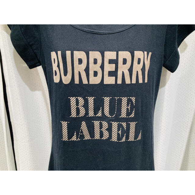 BURBERRY BLUE LABEL(バーバリーブルーレーベル)の専用☆Burberry☆  プリントロゴチュニック&tシャツMサイズセット レディースのトップス(Tシャツ(半袖/袖なし))の商品写真