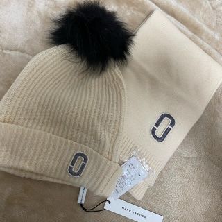 マークジェイコブス(MARC JACOBS)のニット帽とマフラー(ニット帽/ビーニー)