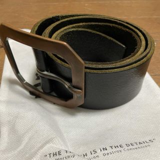 デンハム(DENHAM)のDENHAM BELT BLACK(ベルト)