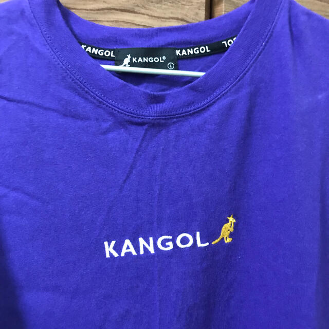 KANGOL(カンゴール)のKANGOLカンゴールtシャツ　パープル メンズのトップス(Tシャツ/カットソー(半袖/袖なし))の商品写真