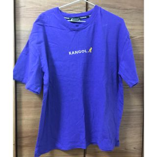 カンゴール(KANGOL)のKANGOLカンゴールtシャツ　パープル(Tシャツ/カットソー(半袖/袖なし))