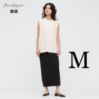 マメ(mame)のuniqlo mame エアリズムコットンスリット スカート(ロングスカート)