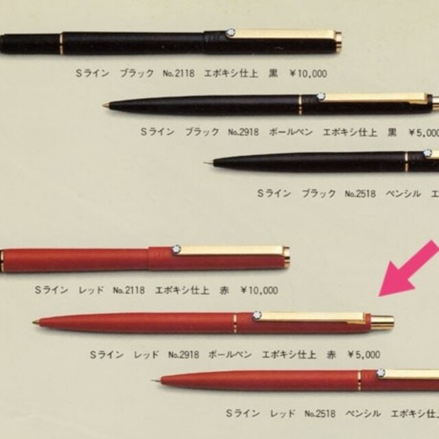 MONTBLANC スリムライン ボールペン 赤 | www.mdh.com.sa