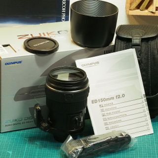 150mm F2.0 単焦点の望遠レンズ フォーサーズ