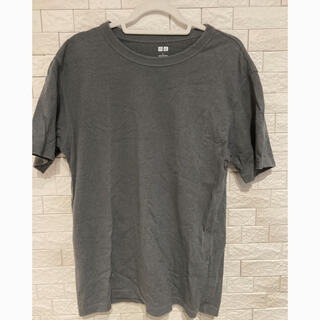 ユニクロ(UNIQLO)のUNIQLO ユニクロ　メンズ　Tシャツ　グレー(Tシャツ/カットソー(半袖/袖なし))