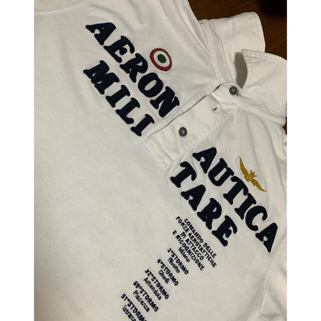 AERONAUTICA MILITARE(アエロナウティカミリターレ)のAERONAUTICA MILITARE ポロシャツ　メンズ メンズのトップス(ポロシャツ)の商品写真