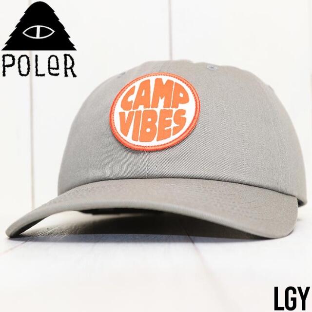 POLeR ポーラー CAMP VIBES PATCH DAD HAT