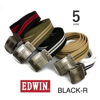 エドウィン(EDWIN)のEDWIN 「BLACK-R」エドウイン 日本製 ロングガチャベルト(ベルト)