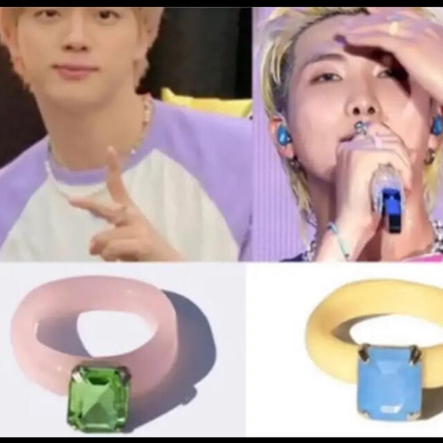防弾少年団 BTS JIN着用 ヨンリヨンリ 指輪