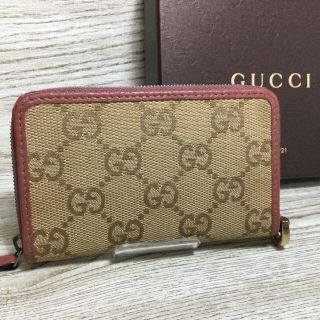 グッチ(Gucci)のGUCCI グッチ　GGキャンパス　コインケース　カード入れ　美品(コインケース)