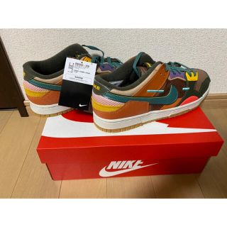 ナイキ(NIKE)のNIKE DUNK SCRAP ARCHEO BROWN(スニーカー)