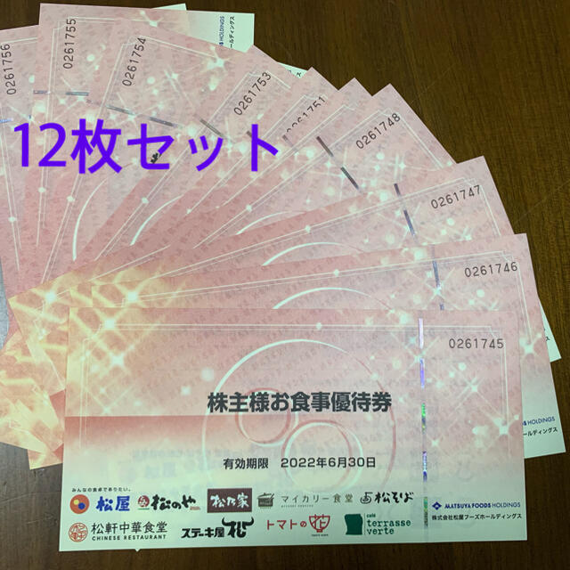 松屋 食事券 最新 12枚セット 品質が完璧 noxcapital.de
