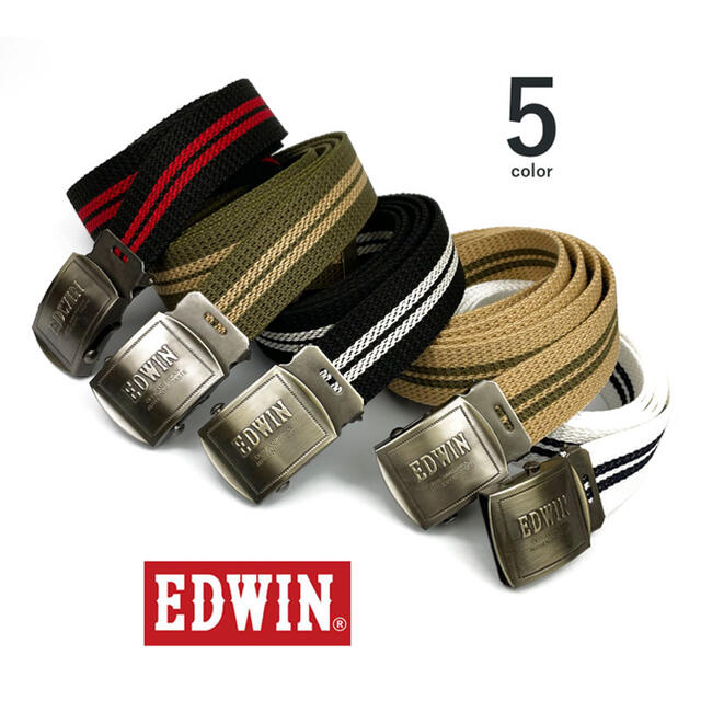 EDWIN(エドウィン)のEDWIN 「BLACK-W」エドウイン 日本製 ロングガチャベルト メンズのファッション小物(ベルト)の商品写真