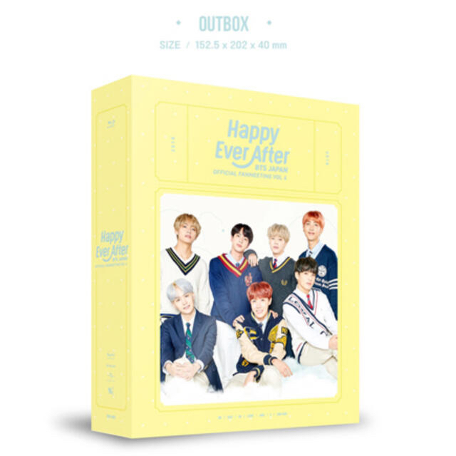 BTS HAPPY EVER AFTER Blu-ray