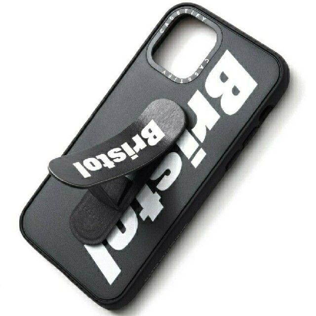 F.C.R.B.(エフシーアールビー)のF.C.Real Bristol CASETiFY GRIP STAND 黒 スマホ/家電/カメラのスマホアクセサリー(その他)の商品写真