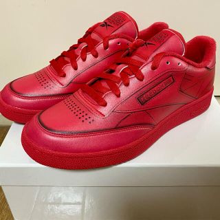 マルタンマルジェラ(Maison Martin Margiela)のMaison Margiela×Reebok club c 赤(スニーカー)