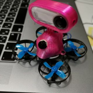 Betafpv 65 75　insta360 go マウント(ビデオカメラ)