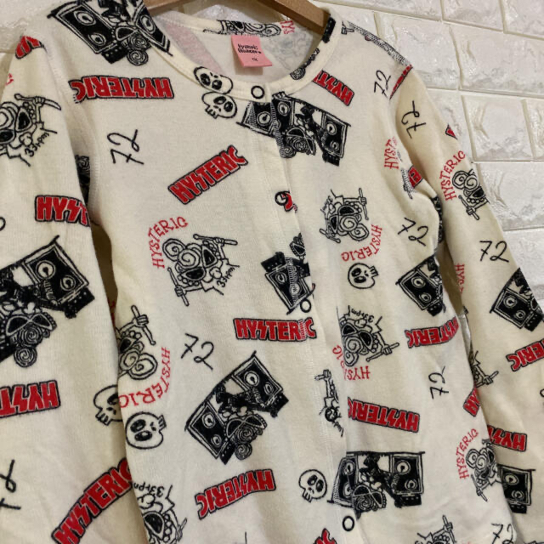 HYSTERIC GLAMOUR(ヒステリックグラマー)の【美品】　ヒステリックグラマー　カーディガン キッズ/ベビー/マタニティのキッズ服女の子用(90cm~)(カーディガン)の商品写真