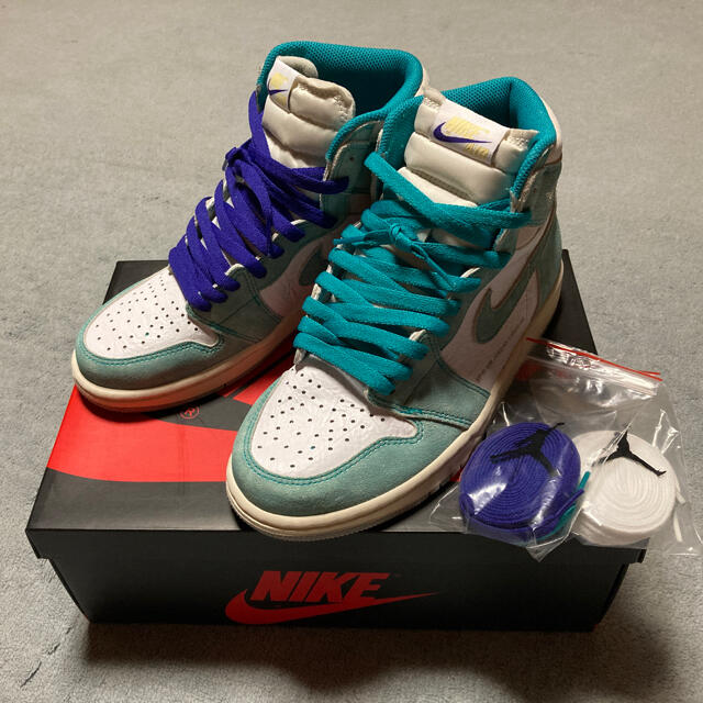 お気にいる NIKE - US7 ナイキ エアジョーダン1 レトロ ハイ OG ターボ