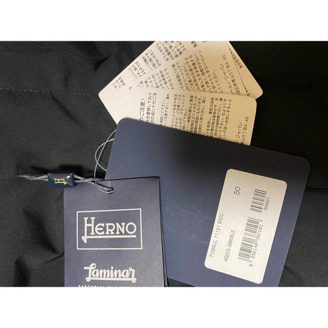 HERNO(ヘルノ)のヘルノ　HERNO ラミナー　ダウン入りステンカラーコート　ゴアテックス　 メンズのジャケット/アウター(ステンカラーコート)の商品写真