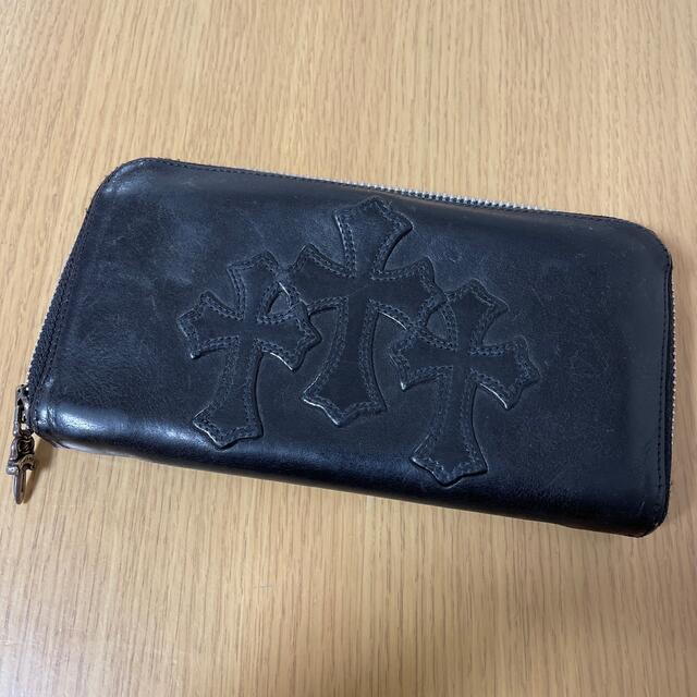 chromehearts クロムハーツ 皮ウォレット 正規品 - 長財布