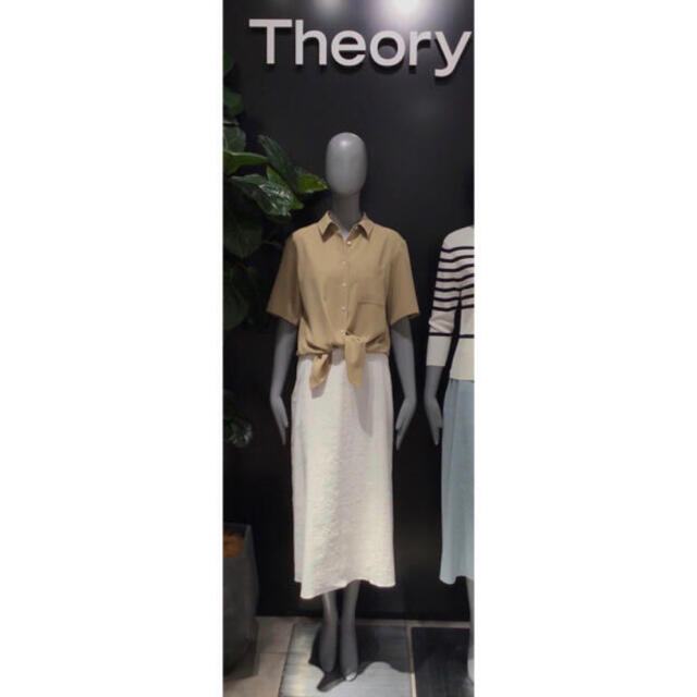 theory(セオリー)のTheory 20ss 五分袖ブラウス レディースのトップス(シャツ/ブラウス(半袖/袖なし))の商品写真