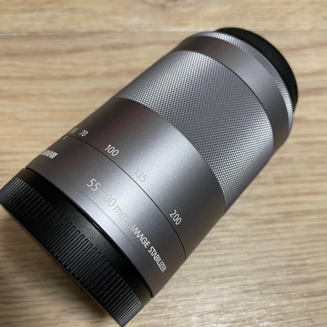 Canon EF-M 55-200 IS STM シルバー EOS Mレンズ(ズーム)