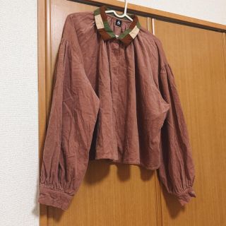 メルロー(merlot)の【美品】メルローシャツ 襟(シャツ/ブラウス(長袖/七分))