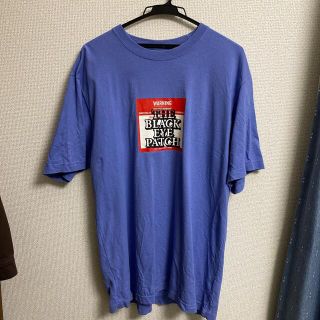 シュプリーム(Supreme)のblack eye patch ロゴtシャツ パープル(Tシャツ/カットソー(半袖/袖なし))